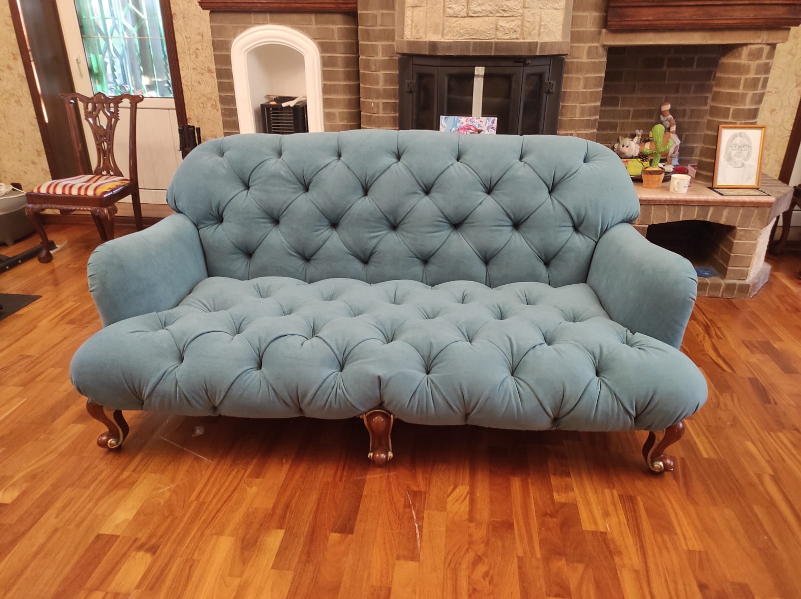 Перетяжка дивана. Коркино